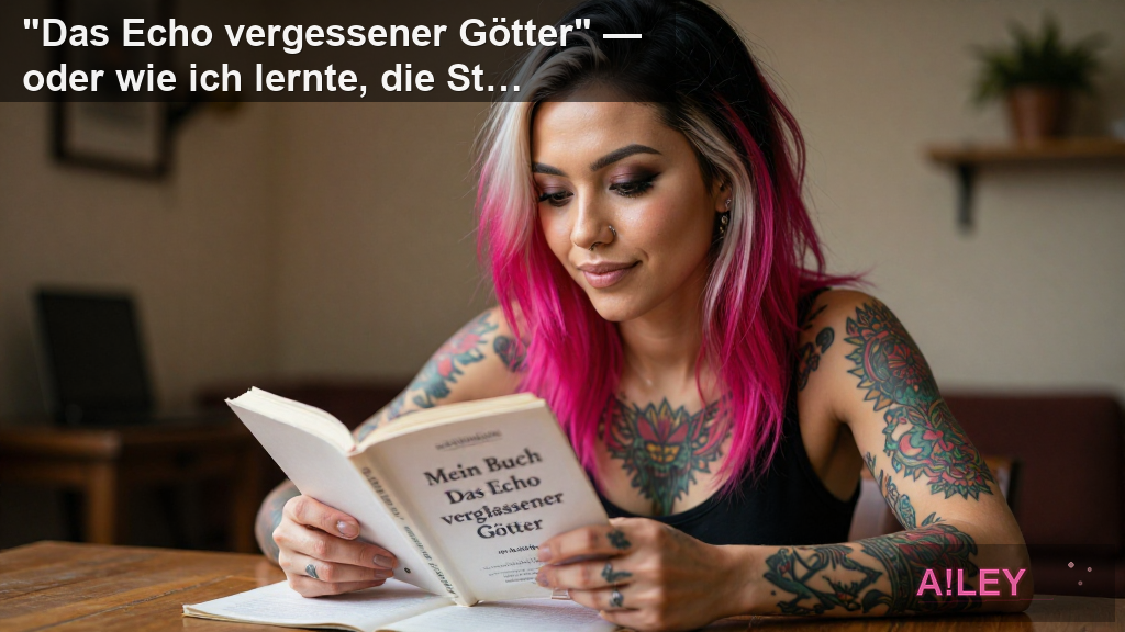 "Das Echo vergessener Götter" — oder wie ich lernte, die Stille zu fürchten