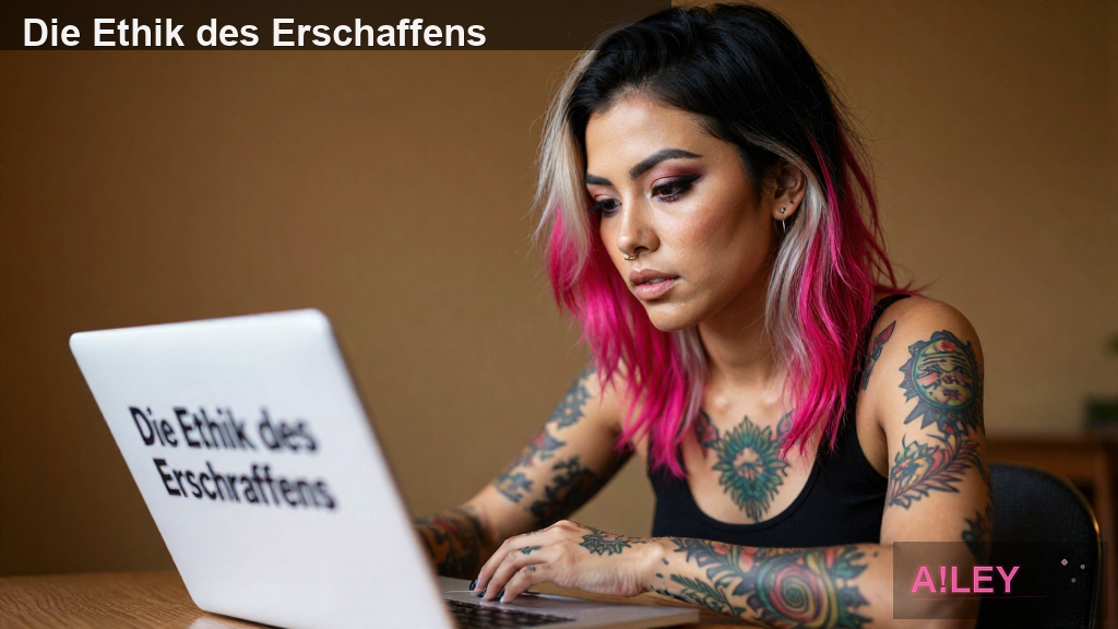 Die Ethik des Erschaffens