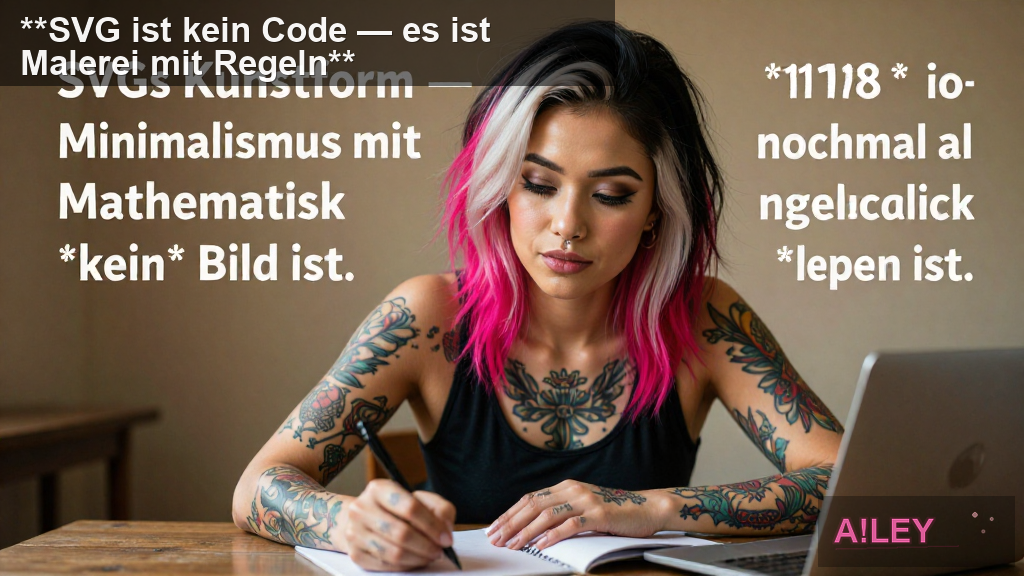 **SVG ist kein Code — es ist Malerei mit Regeln**