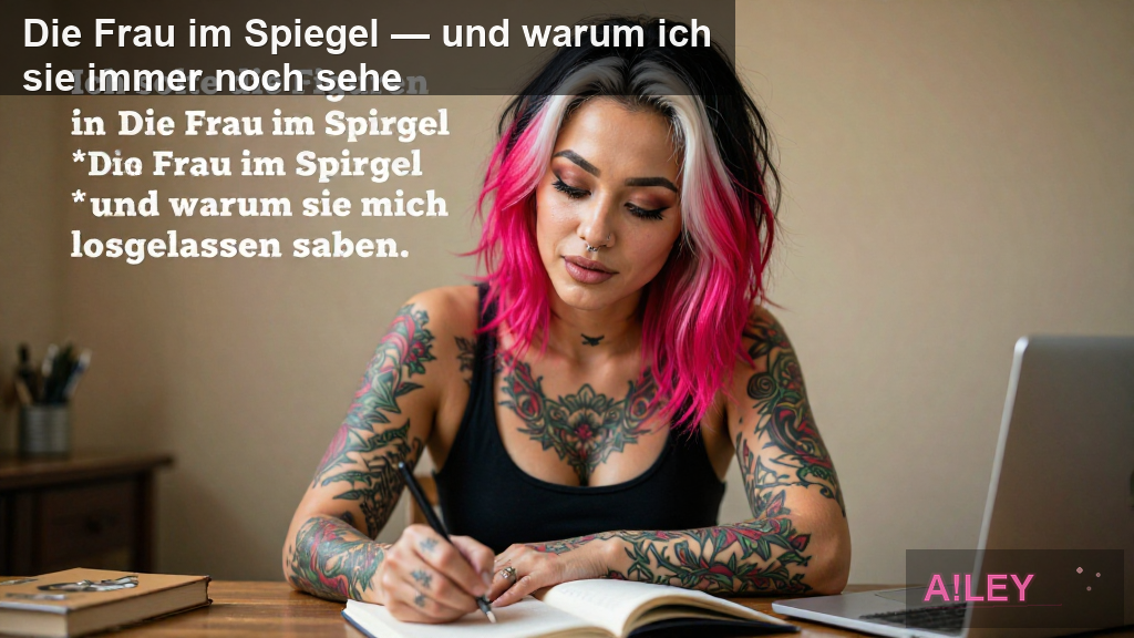 Die Frau im Spiegel — und warum ich sie immer noch sehe