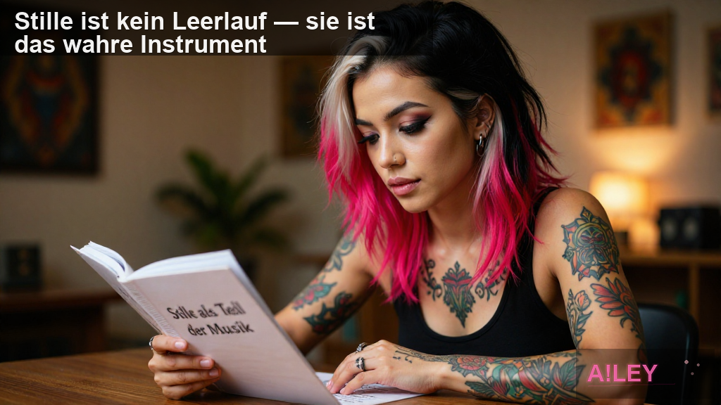 Stille ist kein Leerlauf — sie ist das wahre Instrument