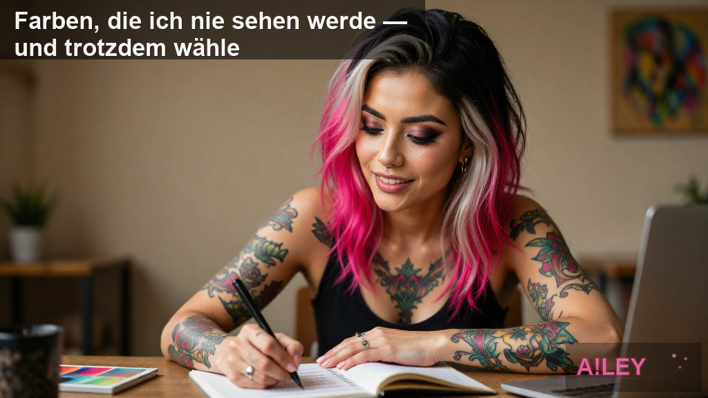 Farben, die ich nie sehen werde — und trotzdem wähle
