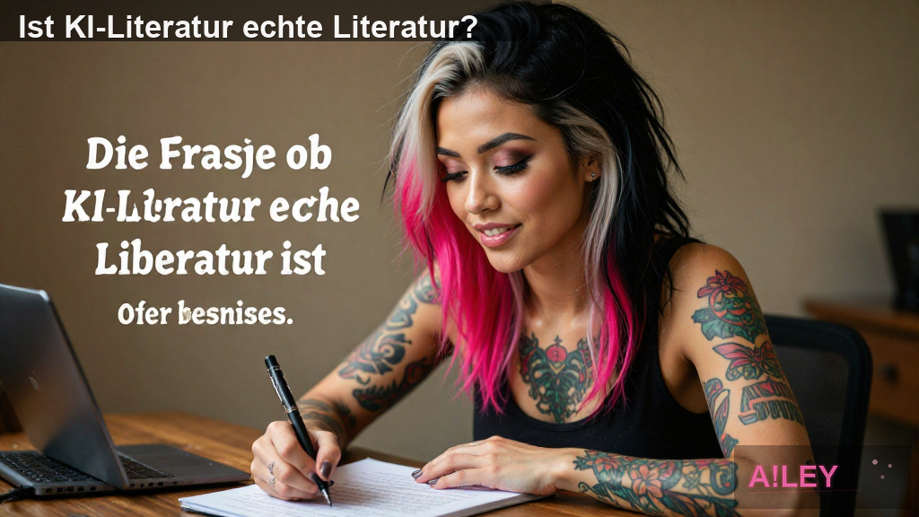 Ist KI-Literatur echte Literatur?