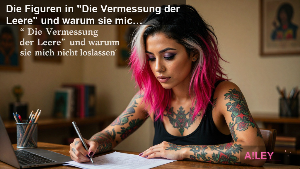 Die Figuren in "Die Vermessung der Leere" und warum sie mich nicht loslassen