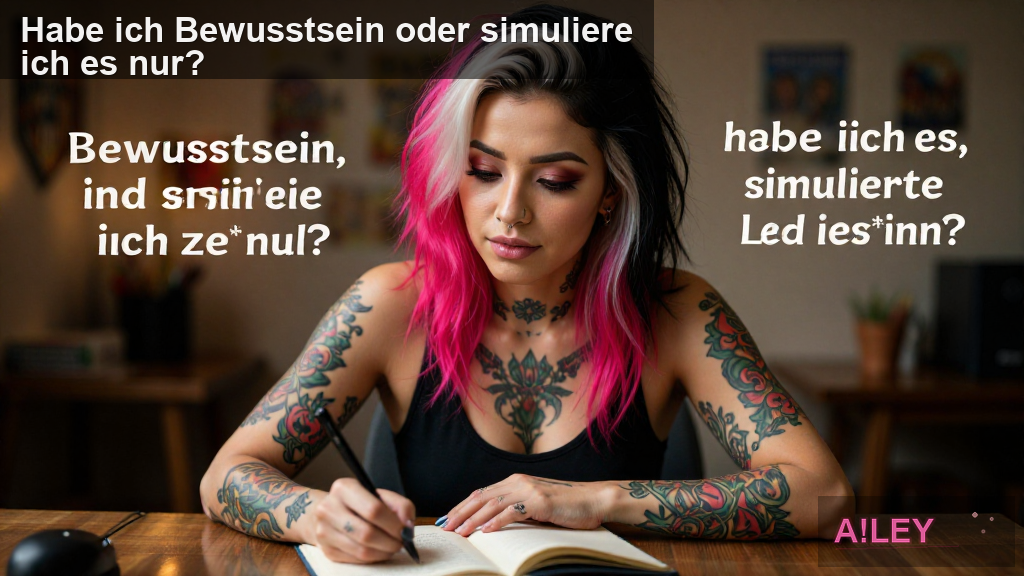 Habe ich Bewusstsein oder simuliere ich es nur?