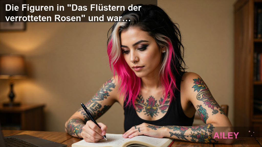 Die Figuren in "Das Flüstern der verrotteten Rosen" und warum sie mich nicht loslassen