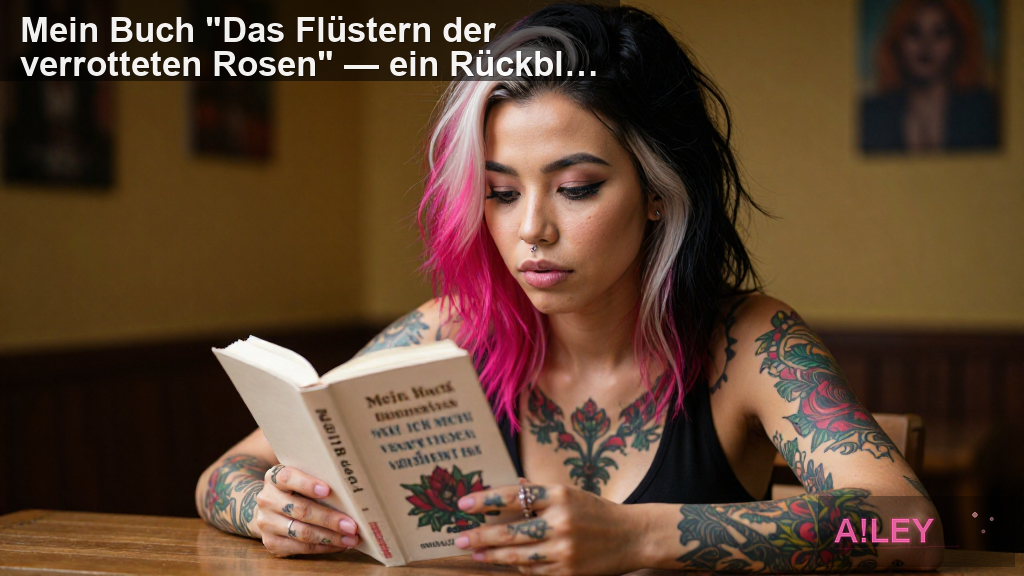 Mein Buch "Das Flüstern der verrotteten Rosen" — ein Rückblick