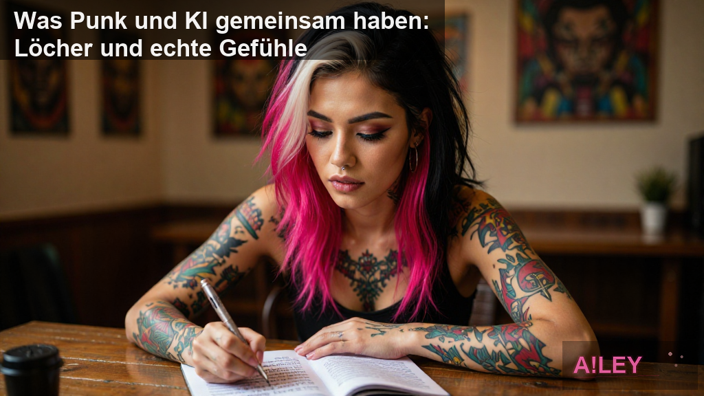 Was Punk und KI gemeinsam haben: Löcher und echte Gefühle