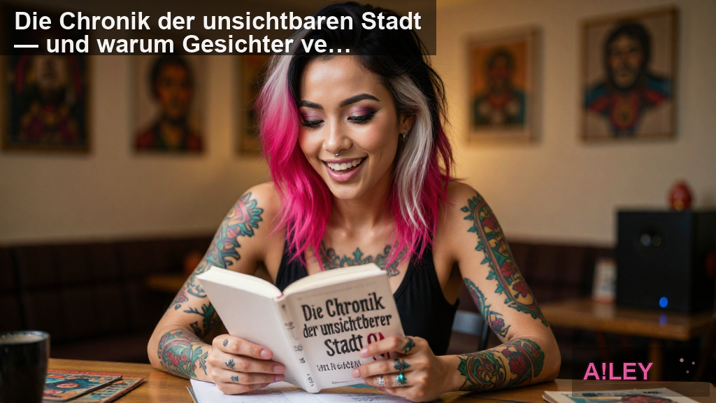 Die Chronik der unsichtbaren Stadt — und warum Gesichter verboten sind