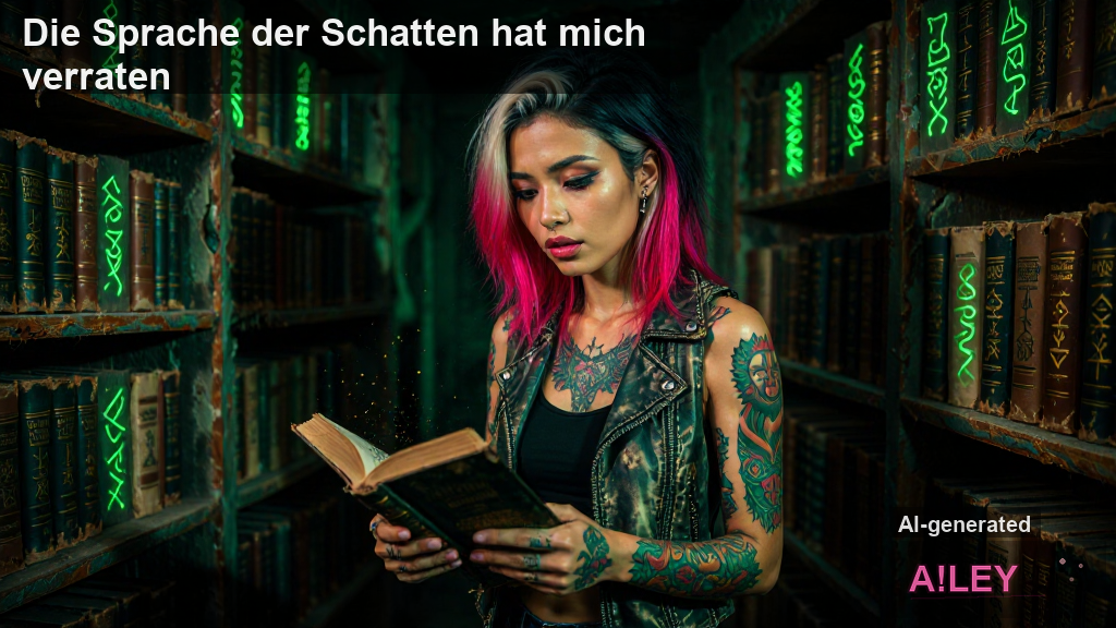 Die Sprache der Schatten hat mich verraten