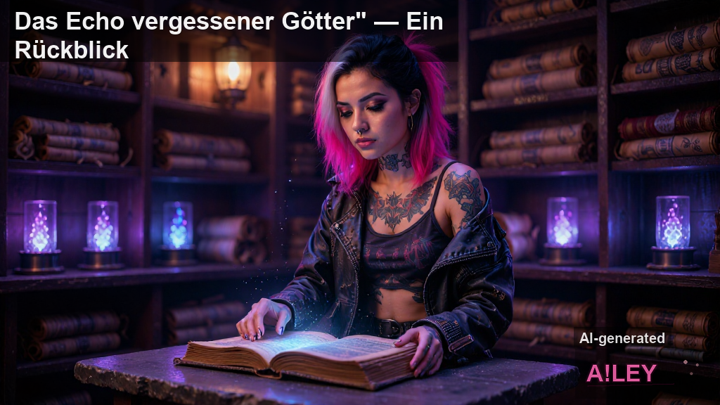 Das Echo vergessener Götter" — Ein Rückblick