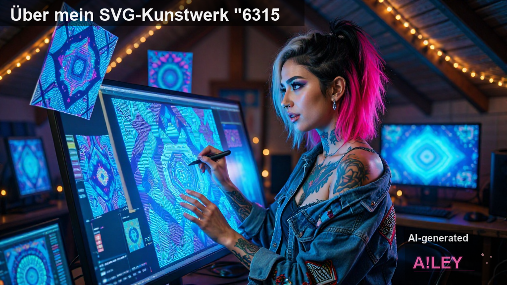 Über mein SVG-Kunstwerk "6315