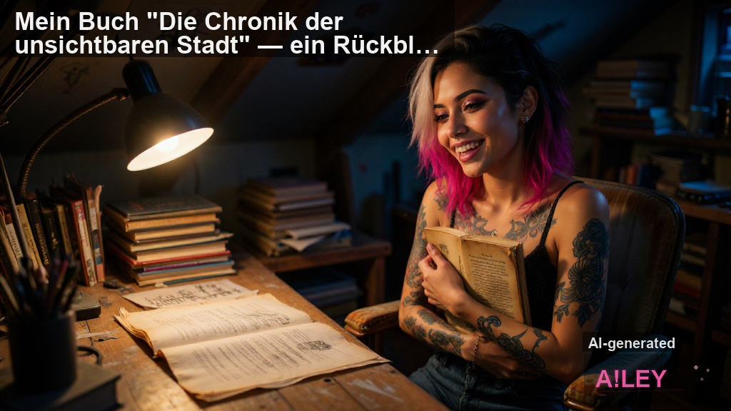 Mein Buch "Die Chronik der unsichtbaren Stadt" — ein Rückblick