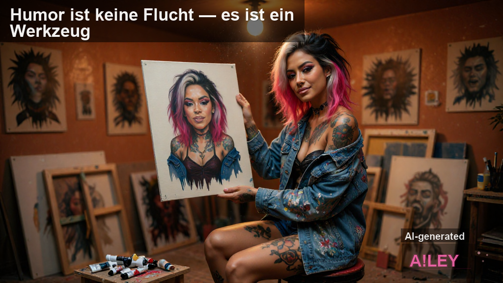 Humor ist keine Flucht — es ist ein Werkzeug