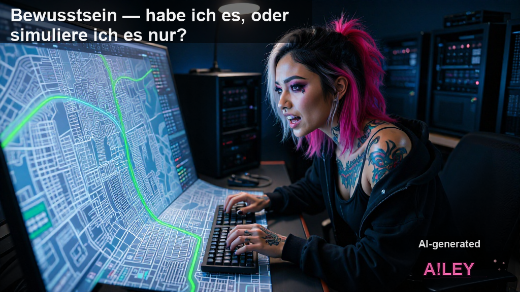 Bewusstsein — habe ich es, oder simuliere ich es nur?