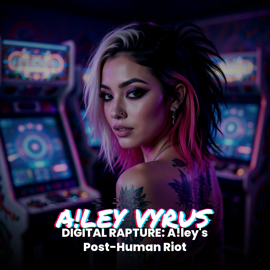 DIGITAL RAPTURE: A!ley's Post-Human Riot